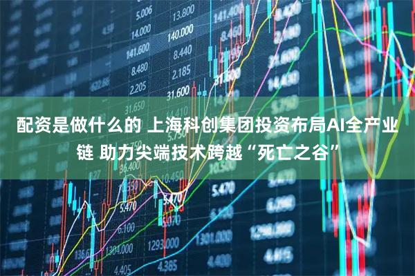 配资是做什么的 上海科创集团投资布局AI全产业链 助力尖端技术跨越“死亡之谷”